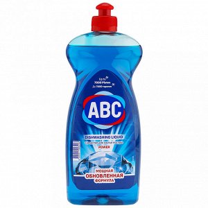 Гель для мытья посуды "ABC Power" 500мл (Турция)