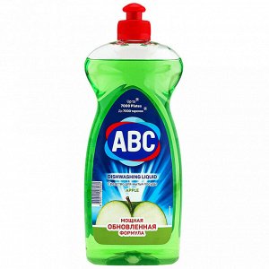 Гель для мытья посуды "ABC Яблоко" 500мл (Турция)