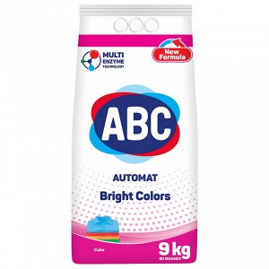 Стиральный порошок "ABC Цветной" 9000гр (Турция)