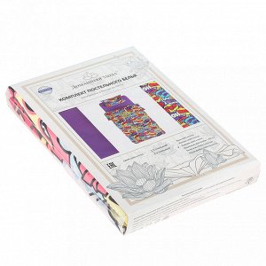 Постельное белье, комплект 1,5 спальный "Comics boom"/"Фиолетовый", 3 предмета: пододеяльник 145х215см, простыня 150х215см, наволочка 50х70см с клапаном-запахом, перкаль 110г/м2, хлопок 100%, упаковка