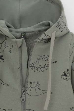 Комбинезон(Весна-Лето)+boys (зеленый чай, динозавры к552)
