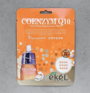 EKEL Coenzym Q10 Ultra Hydrating Essence Mask Маска с коэнзимом Q10