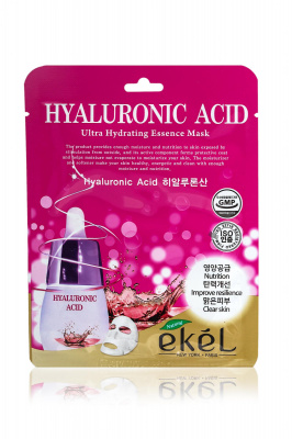 Ekel Hyaluronic Acid Ultra Hydrating Essence Mask Маска с гиалуроновой кислотой