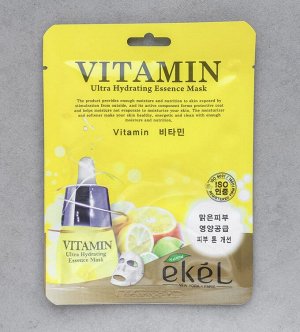 EKEL Vitamin Ultra Hydrating Essence Mask Маска с витамином С