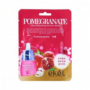 EKEL Pomegranate Ultra Hydrating Essence Mask Тканевая маска экстрактом граната