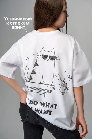 Детская футболка оверсайз Happyfox