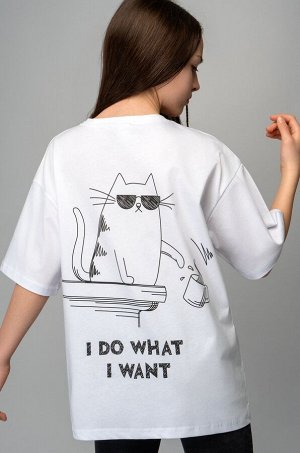Детская футболка оверсайз Happyfox