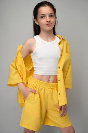 Летний костюм для девочки с шортами Happyfox