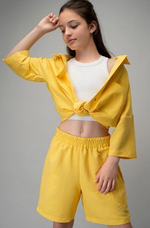 Летний костюм для девочки с шортами Happyfox