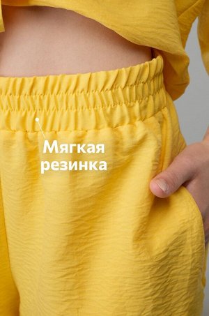Летний костюм для девочки с шортами Happyfox