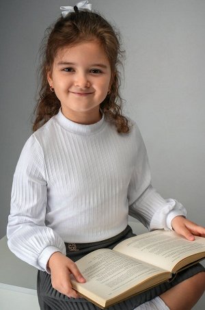 Блузка для девочки с длинным рукавом