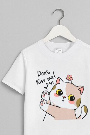 Детская хлопковая футболка Happyfox