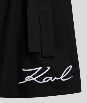 Karl Lagerfeld Платье SIGNATURE EDGE POPLIN DRESS