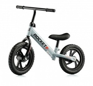 Беговел 12" (R0044-GR) ROCKET [до 30кг, колеса PVC, d -265мм, 2-6 лет]