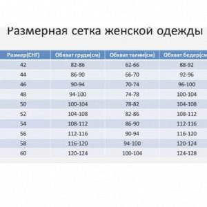 Размерная сетка