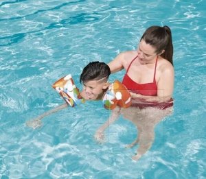 Нарукавники для плавания ПОДВОДНЫЙ МИР BESTWAY [30х15см,  6-12 лет]