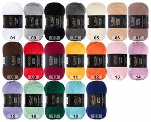Пряжа Alpina Cotton Pallete