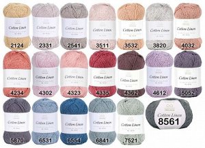 Пряжа Infinity Cotton Linen