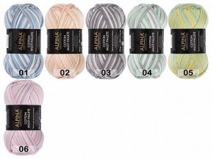 Пряжа Alpina Cotton Multi Pallete