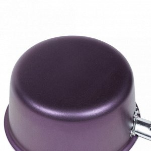 "Violet" Ковш с антипригарным покрытием 1л, д14см, h7,8см, s1,2мм, пластмассовая ручка (Россия)