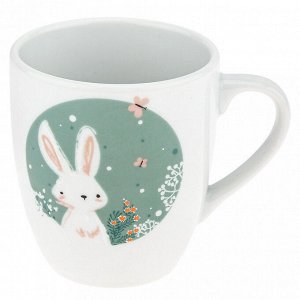 Кружка фарфоровая "Bunny" 200мл, д7,5см, h8,5см, форма "Челси" (Беларусь)