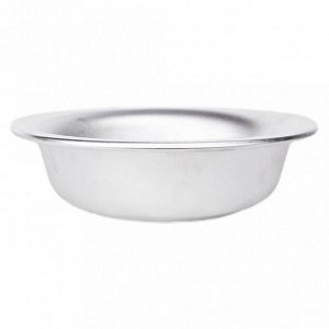 Миска алюминиевая 1л, д20см, s0,12см, матовый (Россия)
