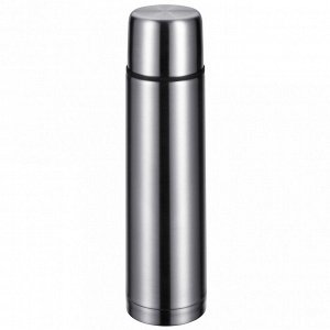 Термос из нержавеющей стали с узкой горловиной "Bullet" 0,75л, д7,5см, h29см, винтовая пробка из полипропилена, цветная коробка, "Regent" (Китай)