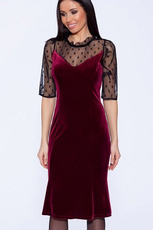 #50730 Платье (Emansipe) Бордовый