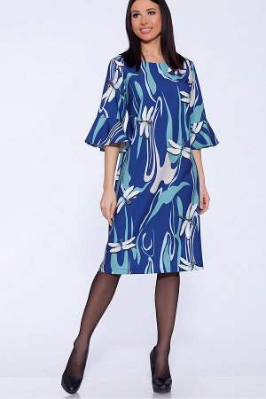 #53506 Платье (Emansipe) Темно-Синий/стрекоза