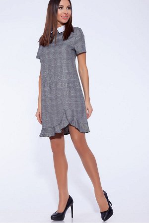 #57919 Платье Серый
