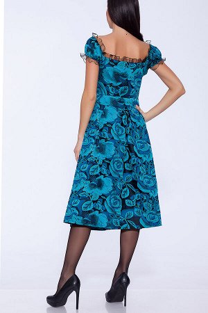 #53419 Платье (Emansipe) Голубые розы