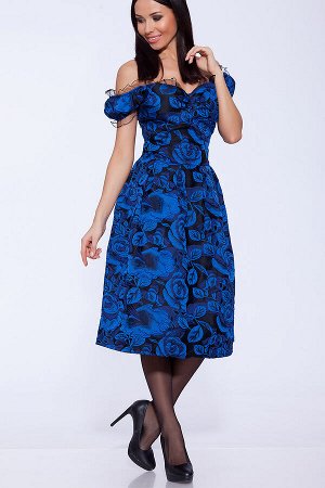 #53422 Платье (Emansipe) Синие розы