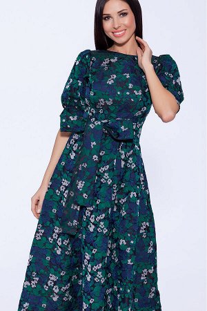 #10823 Платье (Emansipe) Черный/Зеленый