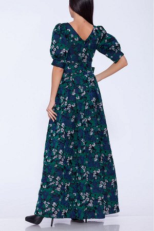 #10823 Платье (Emansipe) Черный/Зеленый