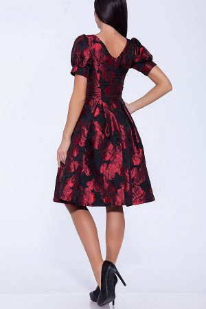 #53873 Платье (Emansipe) Черный/бордовый