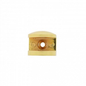 Полкодержатель P106GP, 6 мм, 4 шт в наборе, цвет золото