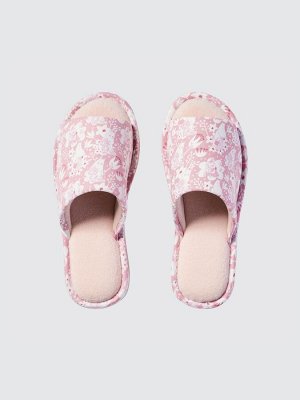 UNIQLO - домашние тапочки с Муми-троллем - 11 PINK