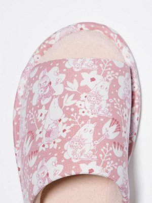 UNIQLO - домашние тапочки с Муми-троллем - 60 LIGHT BLUE