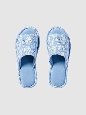 UNIQLO - домашние тапочки с Муми-троллем - 60 LIGHT BLUE
