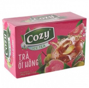 Чай COZY Гуава Черный, 240 гр ( 15 шт по 16 гр) Вьетнам