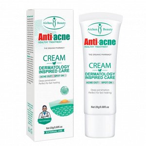 Aichun Beauty. Крем для лица против акне, Anti-Acne Facial Cream 20г.