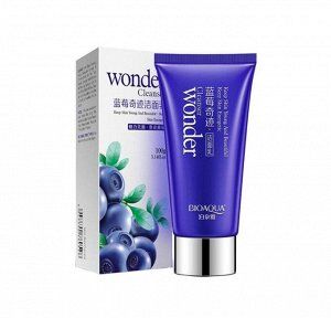 BIOAQUA. Пенка для умывания с экстрактом голубики, Wonder 100 гр