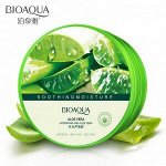 BIOAQUA. Увлажняющий и успокаивающий гель с натуральным соком алоэ вера SOOTHING GEL ALOE VERA 300гр