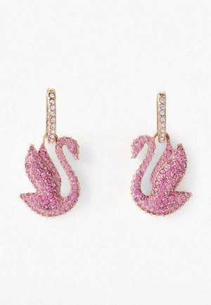 Серьги Swarovski Iconic Swanс