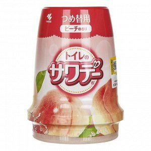 Освежитель воздуха для туалета Sawaday «Peach» (сменный гелевый блок) 140 гр