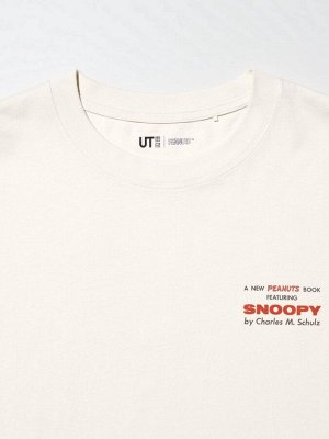 UNIQLO - оверсайз футболка с дизайном Peanuts - 30 NATURAL