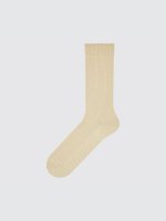 UNIQLO - длинные носки из хлопковой смеси - 32 BEIGE
