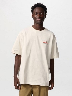 UNIQLO - оверсайз футболка с дизайном Peanuts - 30 NATURAL
