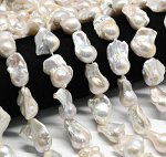 Бусины из жемчуга, перламутра, майорки, коралла