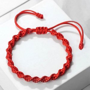 Браслет-оберег Красный